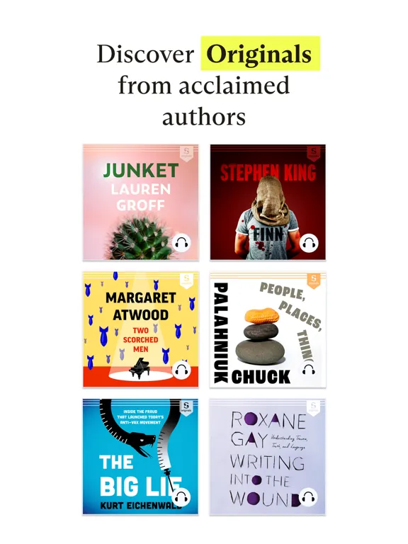 Tangkapan layar Everand: Ebooks and audiobooks iPad