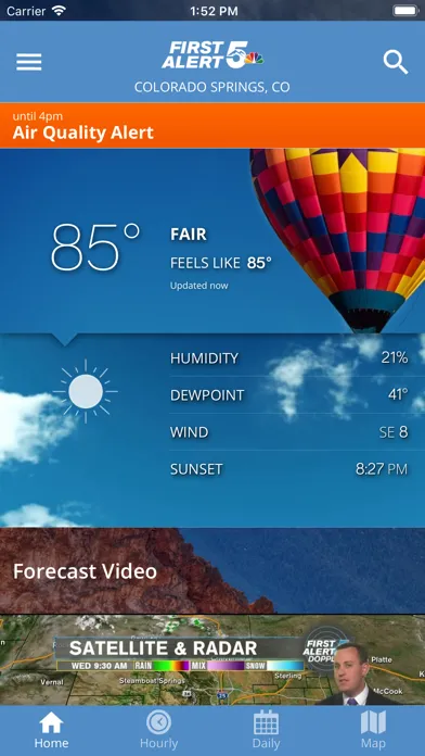 First Alert 5 App Screenshots