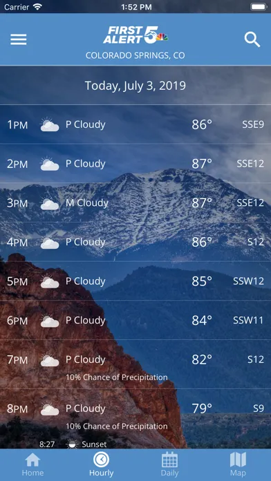 First Alert 5 App Screenshots