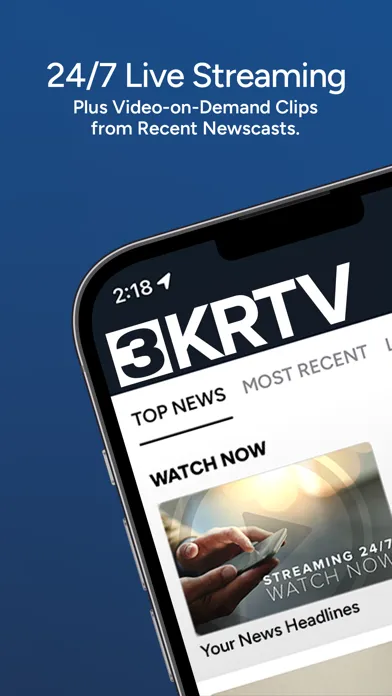 Capturas de pantalla de KRTV NEWS Great Falls