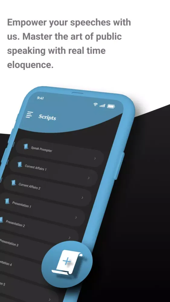 Screenshot di Teleprompter - Video Scripts
