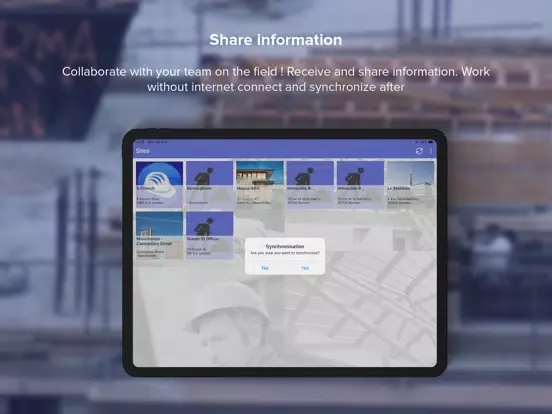 Site Supervision iPad  स्क्रीनशॉट