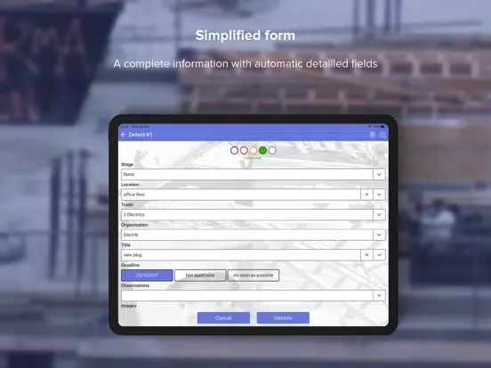 Site Supervision iPad  स्क्रीनशॉट