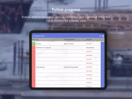 Site Supervision iPad  स्क्रीनशॉट