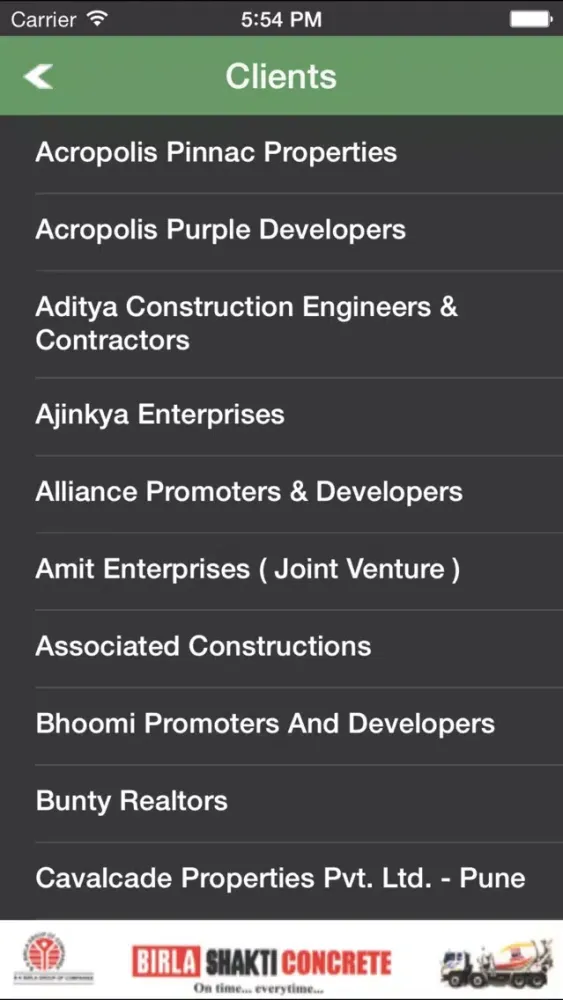 Birla Shakti Concrete Screenshots