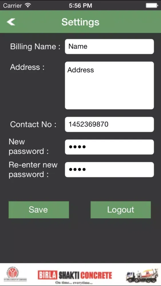 Birla Shakti Concrete Screenshots