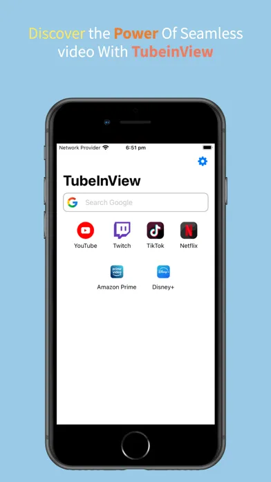 Zrzuty ekranu TubeInView
