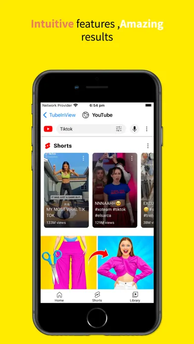 Zrzuty ekranu TubeInView
