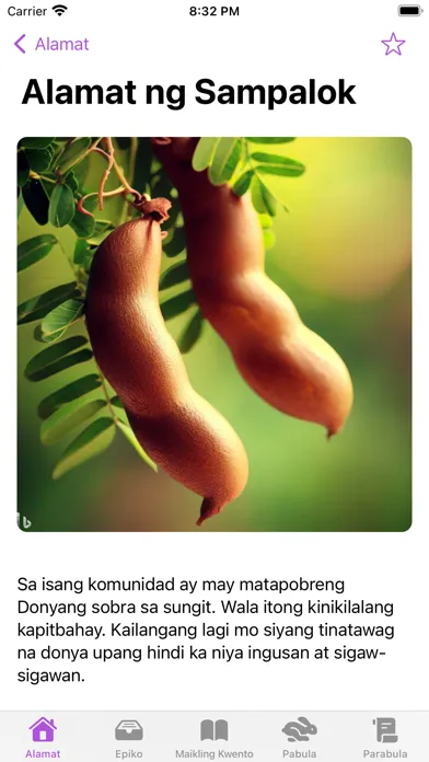 Capturas de tela do Kwentong Pambata: Tagalog