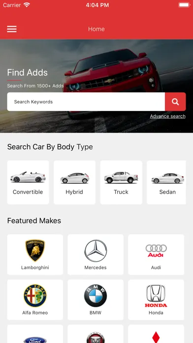 CarSpot Automotive Classified Screenshots