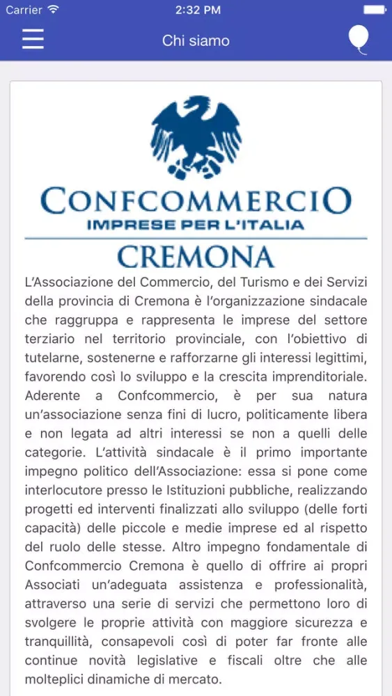 Capturas de pantalla de ConfCommercio Cremona