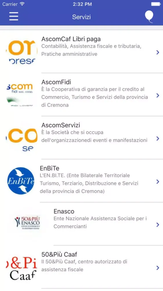 Capturas de pantalla de ConfCommercio Cremona
