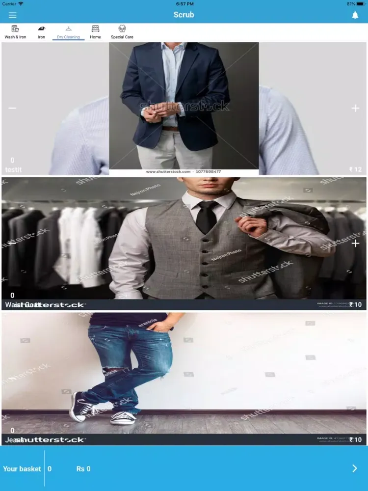 SCRUB LAUNDRY iPad 应用截图