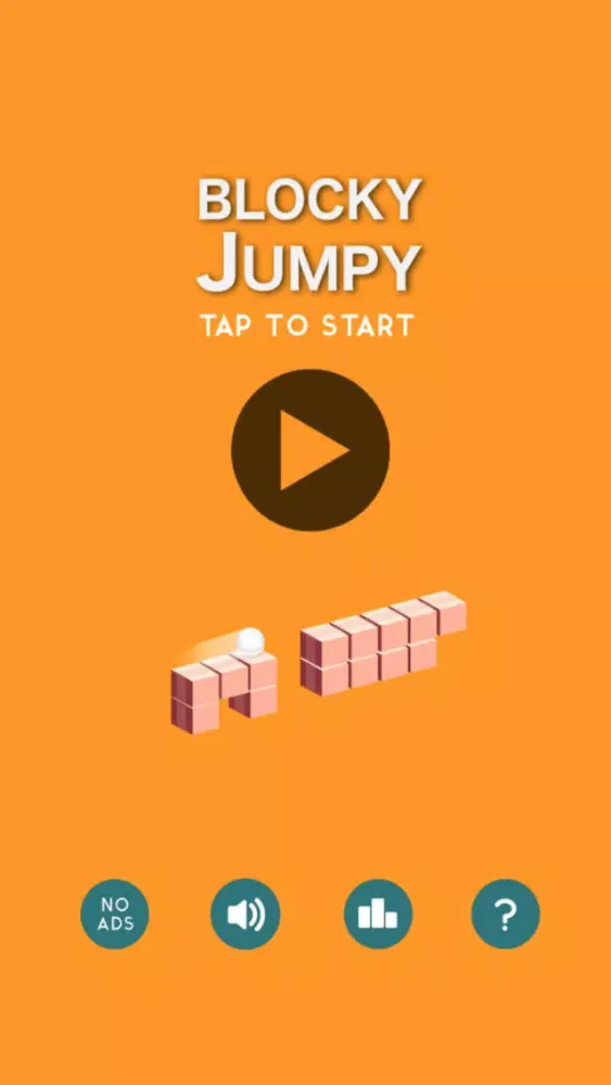 Blocky Jumpy 스크린샷