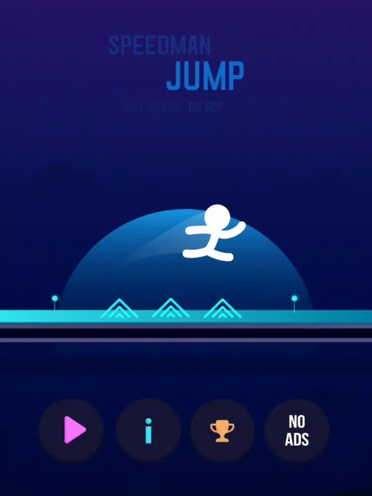 Speedman Jump! iPad  スクリーンショット