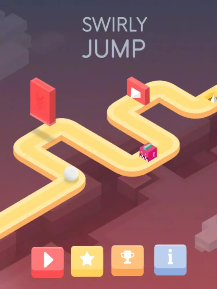 Swirly Jump iPad 应用截图