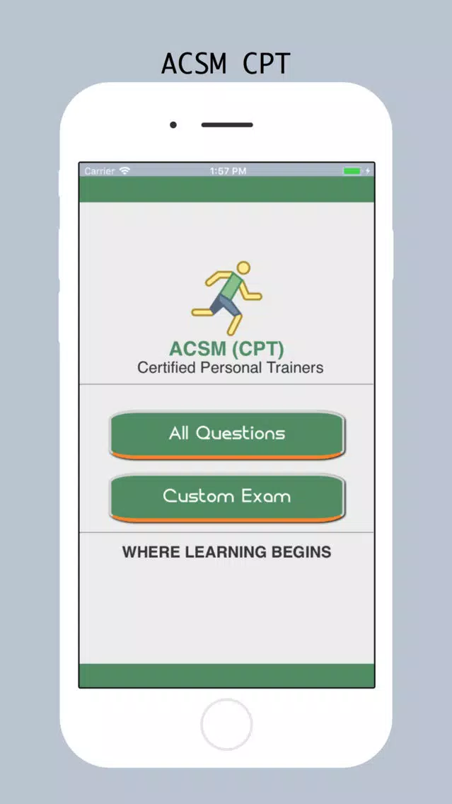 Capturas de pantalla de ACSM CPT Test Prep 2018