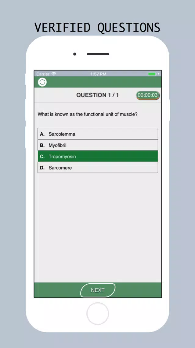 Capturas de pantalla de ACSM CPT Test Prep 2018