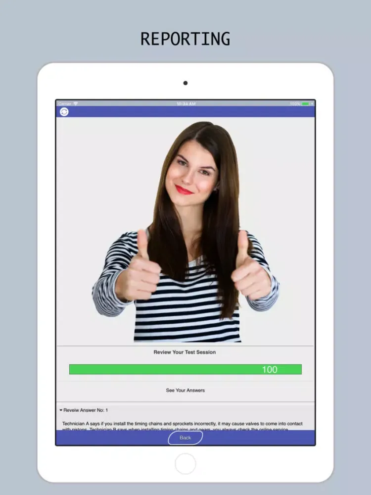 ASE A-Series (A1-A9) Test 2018 iPad  स्क्रीनशॉट