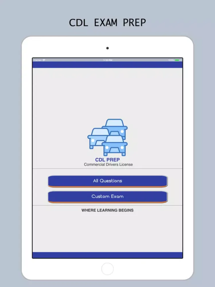 Скриншоты CDL Practice Test Prep iPad 