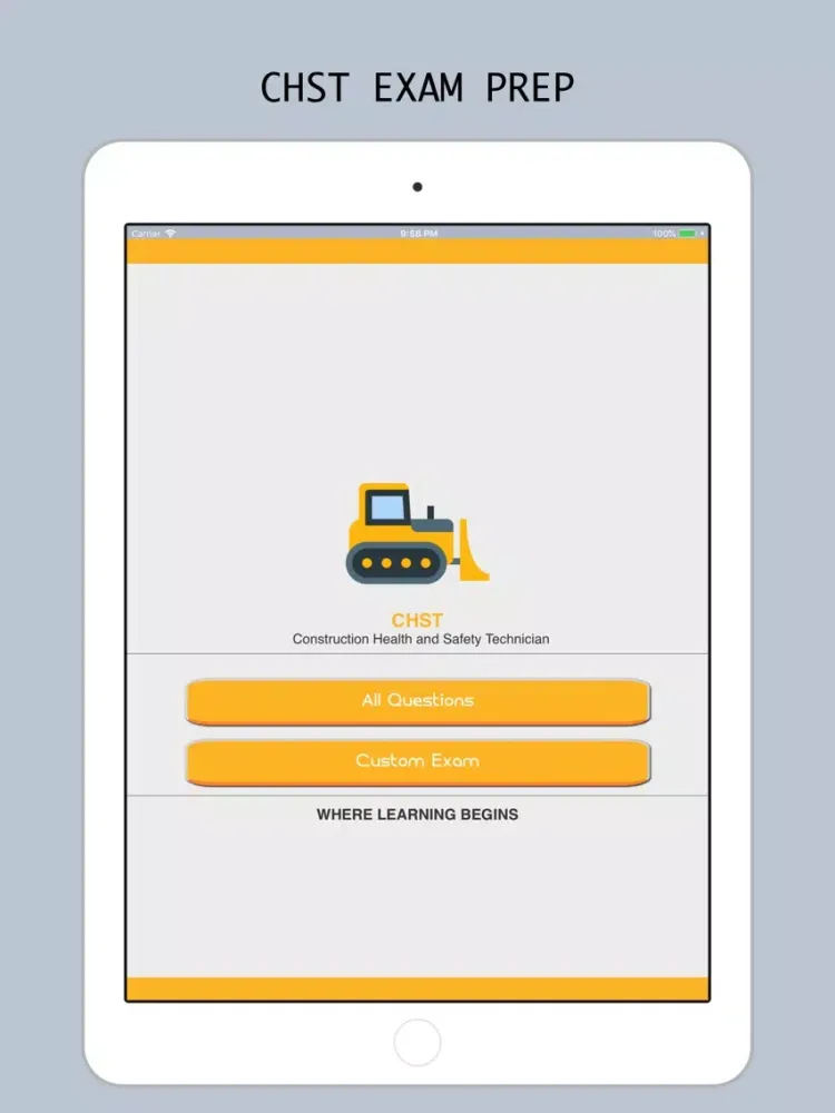 CHST Test Prep 2018 iPad  스크린샷