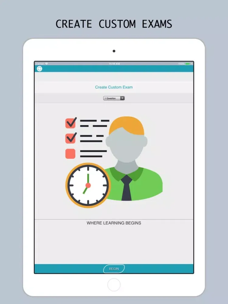 Ảnh chụp màn hình của CNP Test Prep 2018 iPad 