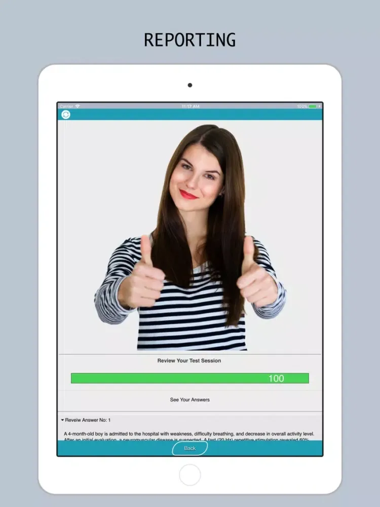 Ảnh chụp màn hình của CNP Test Prep 2018 iPad 