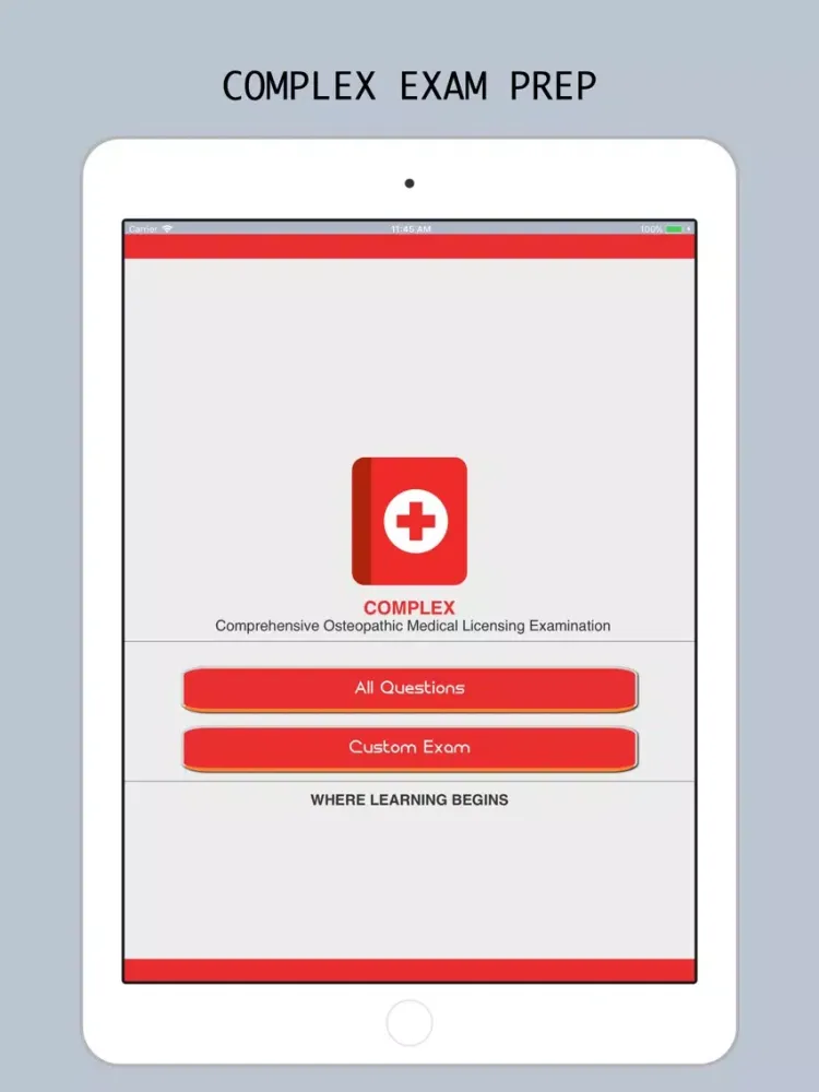 Скриншоты COMPLEX Test Prep 2018 iPad 