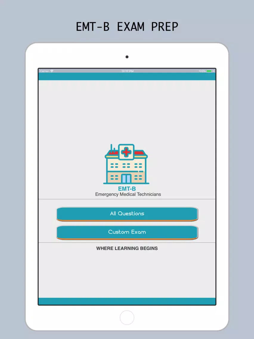 Capturas de tela do EMT-B Test Prep 2018 iPad 