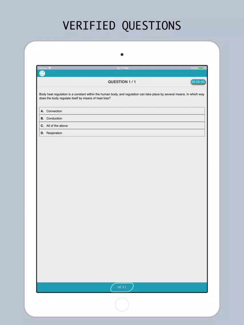 Capturas de tela do EMT-B Test Prep 2018 iPad 