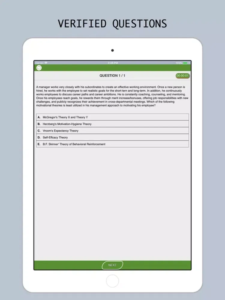 GPHR Test Prep 2018 iPad 应用截图