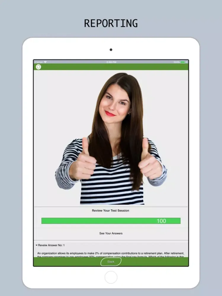 GPHR Test Prep 2018 iPad 应用截图