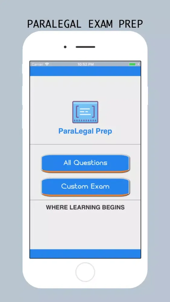Paralegal Test Prep 2018 スクリーンショット