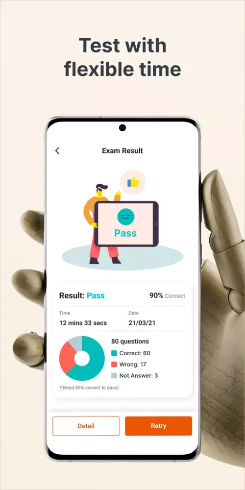 Screenshot di ECBA Exam Simulator
