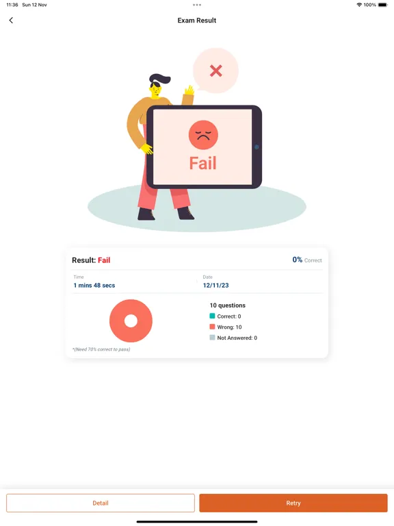 ECBA Exam Simulator iPad  Screenshots