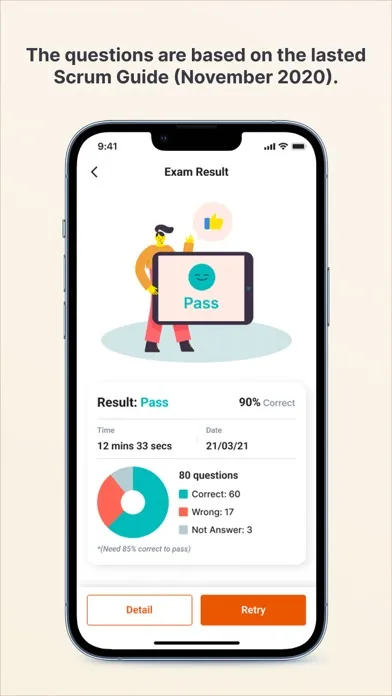 ECBA Exam Simulator Screenshots