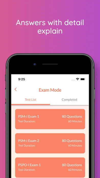 ScrumPass Exam Tool स्क्रीनशॉट