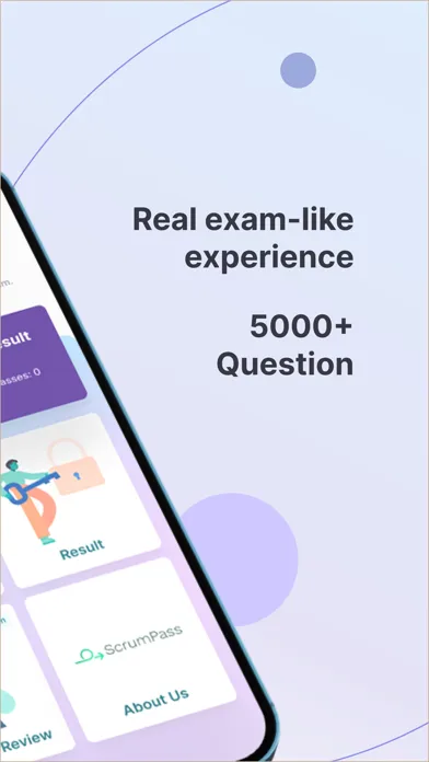 Tangkapan layar PMP Exam Simulator