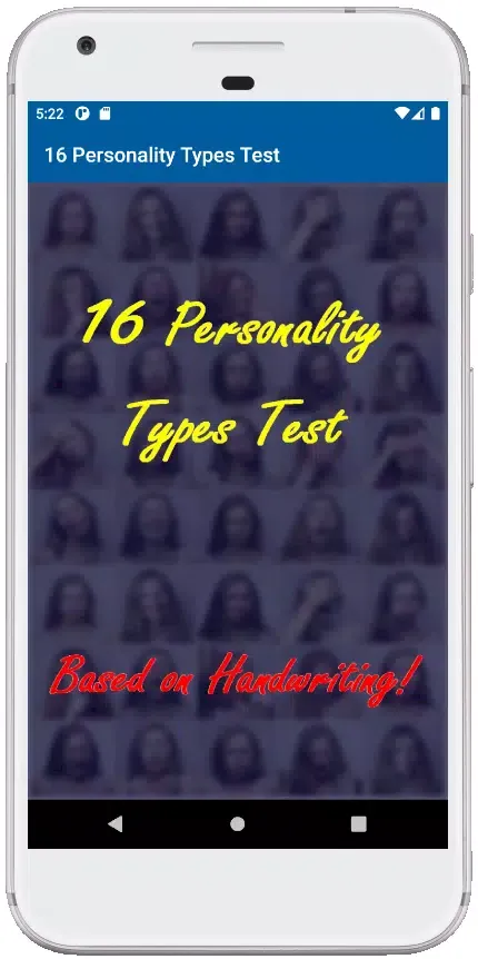 16 Personality Types Test Screenshots