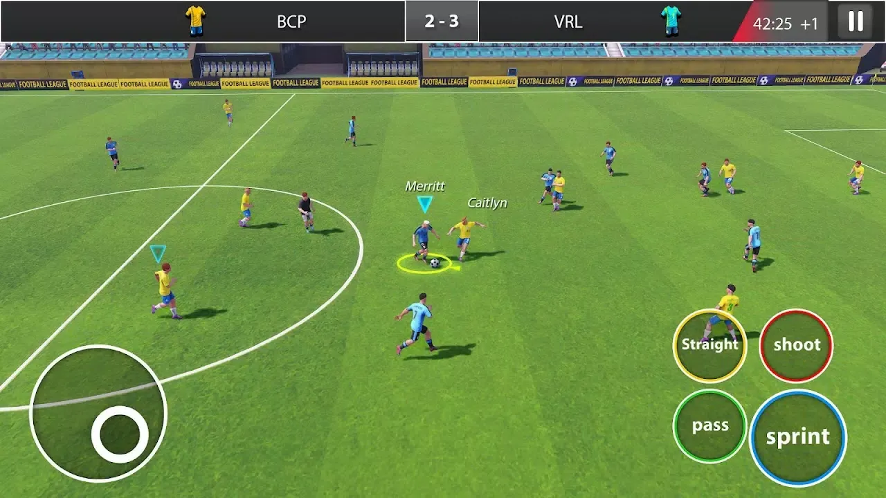 Capturas de tela do Football League-Football Games