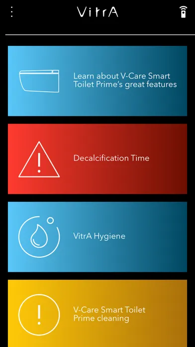 Captures d'écran de V-Care Smart Toilet Prime