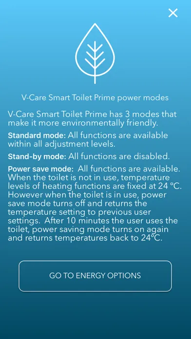 Captures d'écran de V-Care Smart Toilet Prime