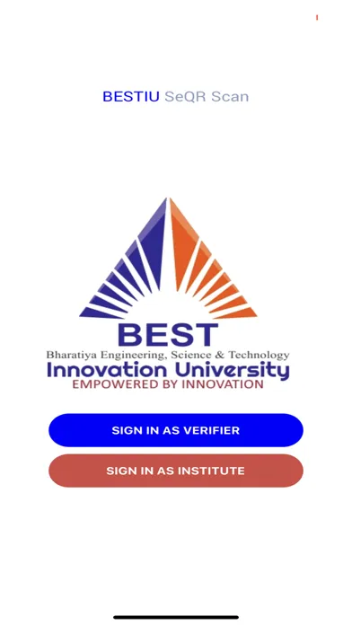 ภาพหน้าจอของ BESTIU SeQR Scan