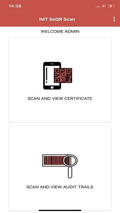 IMT SeQR Scan سکرین شاٹس