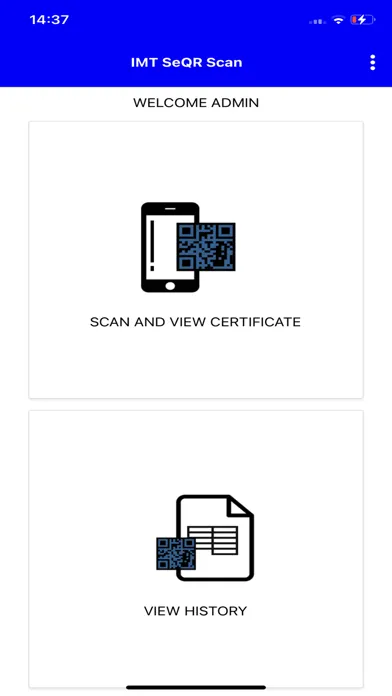 IMT SeQR Scan سکرین شاٹس