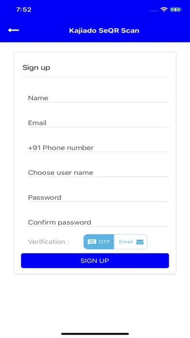 Kajiado SeQR Scan應用截圖
