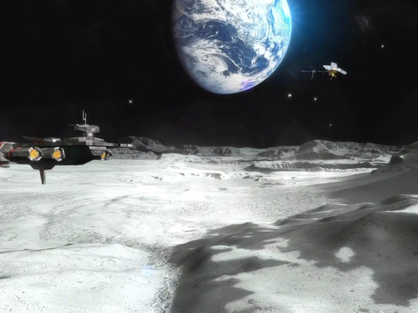 Captures d'écran de VR Moon Walk 3D