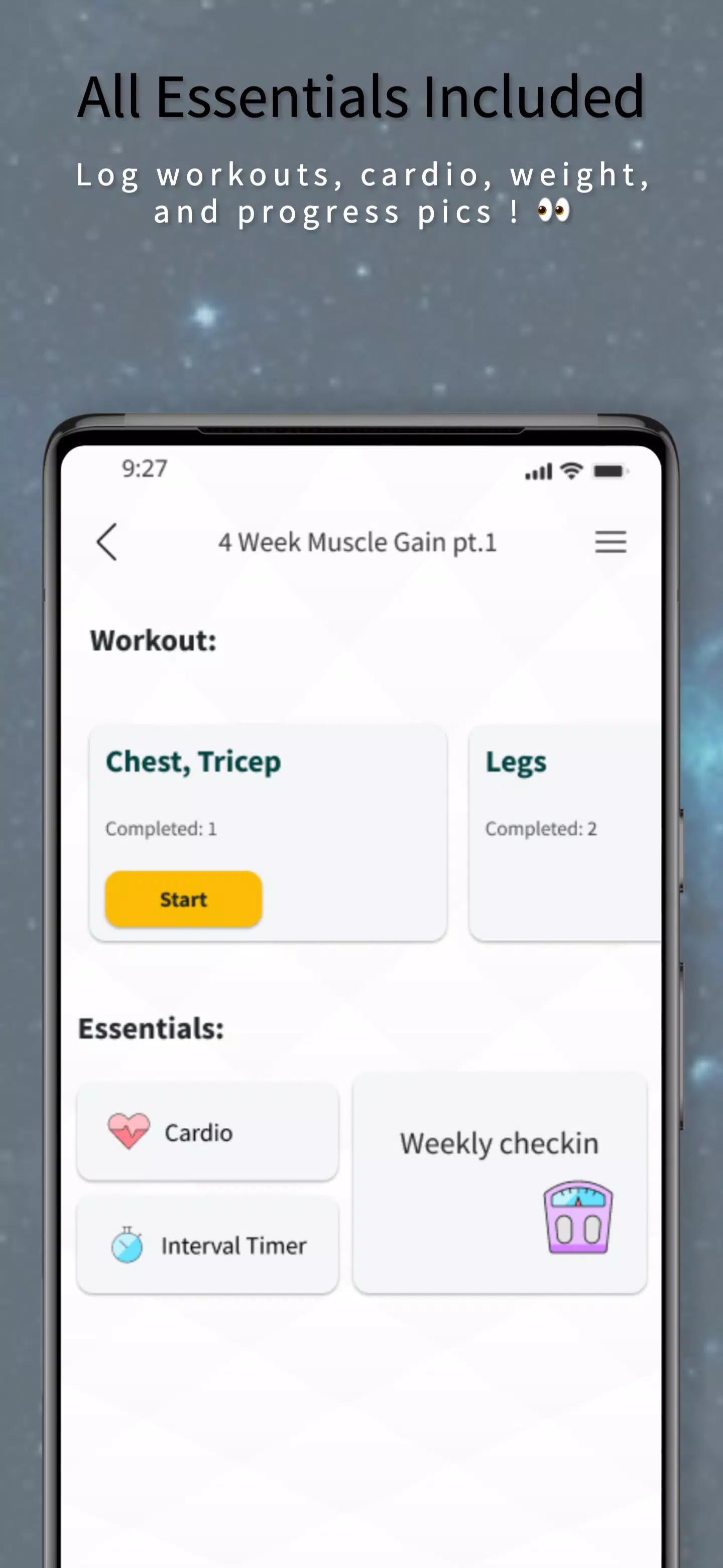 Tangkapan layar Sculp - Personal Fitness Coach