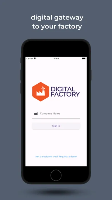 Capturas de tela do Digital Factory Wizard