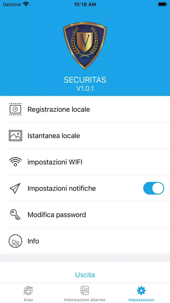 SECURITAS Screenshots